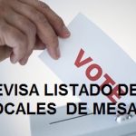 Vocales de mesa 2
