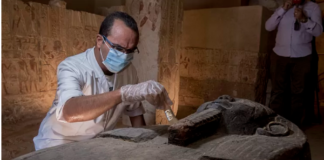 El espectacular hallazgo del cementerio faraónico de Saqqara: 59 sarcófagos intactos