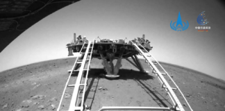 Rover Zhurong de China se posa en suelo del planeta Marte