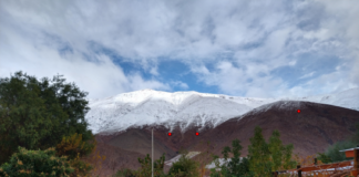 Establecen altura de línea de nieve en la Región de Coquimbo a partir de fotografías aportadas por el público
