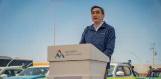 Minera Centinela lanzó la flota de vehículos eléctricos más grande de la industria minera en Chile