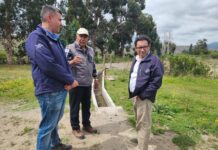 Pequeños regantes del canal Mincha Sur Arriba mejoran el riego de sus cultivos con nuevas obras de revestimiento