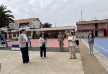 Delegada Provincial de Chopa encabeza inspección de centros de votación en la zona