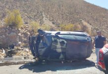 Médico de Combarbalá protagoniza volcamiento en ruta hacia Canela