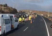 Trágico accidente en Ruta 5 Norte deja una víctima fatal en Canela
