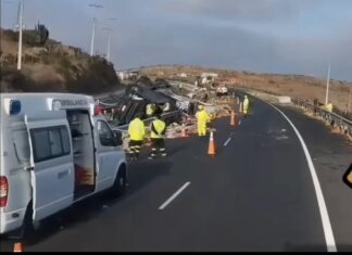 Trágico accidente en Ruta 5 Norte deja una víctima fatal en Canela