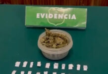 Detienen en Illapel a sujeto con droga y amplio prontuario durante fiscalización policial