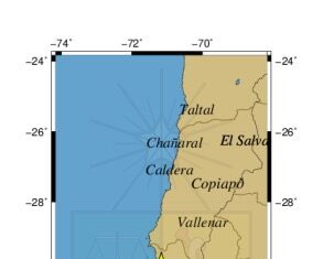 Sismo de magnitud 4,7 se percibe entre las regiones de Coquimbo y Atacama sin reportes de daños