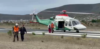 Helicóptero de Carabineros permite evacuar a pacientes desde localidades aisladas de Los Vilos