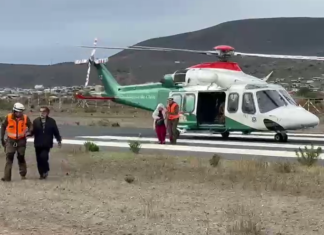 Helicóptero de Carabineros permite evacuar a pacientes desde localidades aisladas de Los Vilos
