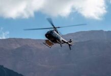 Aislamiento obliga a activar rescate aéreo de mujer lesionada en Los Maquis
