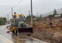 Minera Los Pelambres mantiene activo plan de contingencia y despliega apoyo en medio del sistema frontal