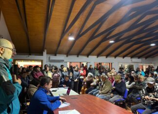 Tensión en Caimanes por incidente en El Mauro: comunidad exigió respuestas a Minera Los Pelambres y autoridades