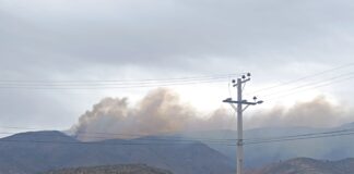 Incendio forestal afecta al sector Los Cóndores en el valle de Quilimarí mientras comienzan las primeras lluvias