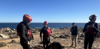 Joven de 18 años fue rescatado con lesiones en el sector Piedra de la Virgen de Los Vilos
